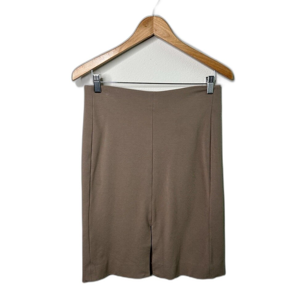 MM. Lafleur Size 6 Greenpoint Skirt Russet Brown Doubleknit Jersey Pencil Career